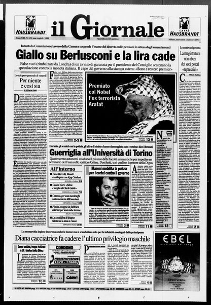 Il giornale : quotidiano del mattino